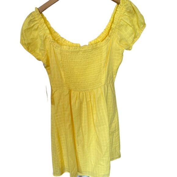 New Yellow Sun Dress, Size Small - Picture 3 of 4